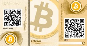 bitcoin kağıt cüzdan