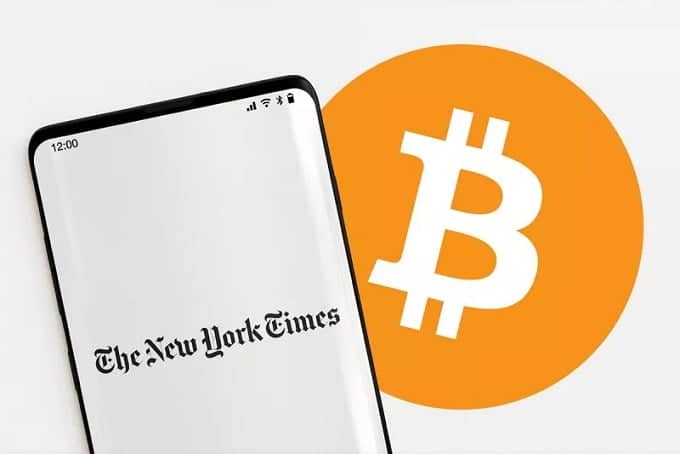 new york times bitcoin