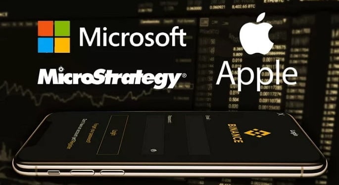 microsoft apple microstrategy