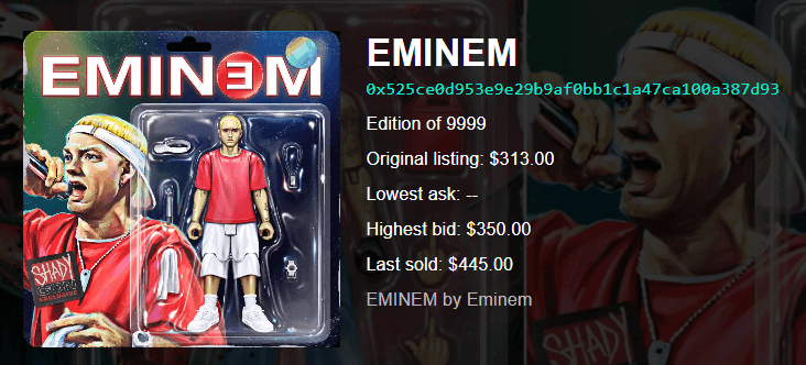 eminem kripto Eminem de bu işe girdi!