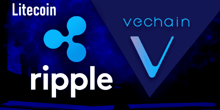 ripple vechain litecoin