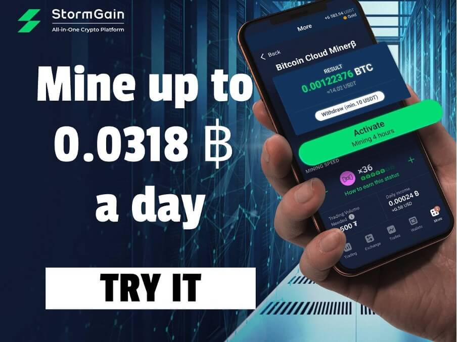 StormGain, milyarlarca akıllı telefon kullanıcısı ile kripto madenciliğini bir üst seviyeye taşıyor