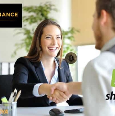 binance, shopify bitcoin