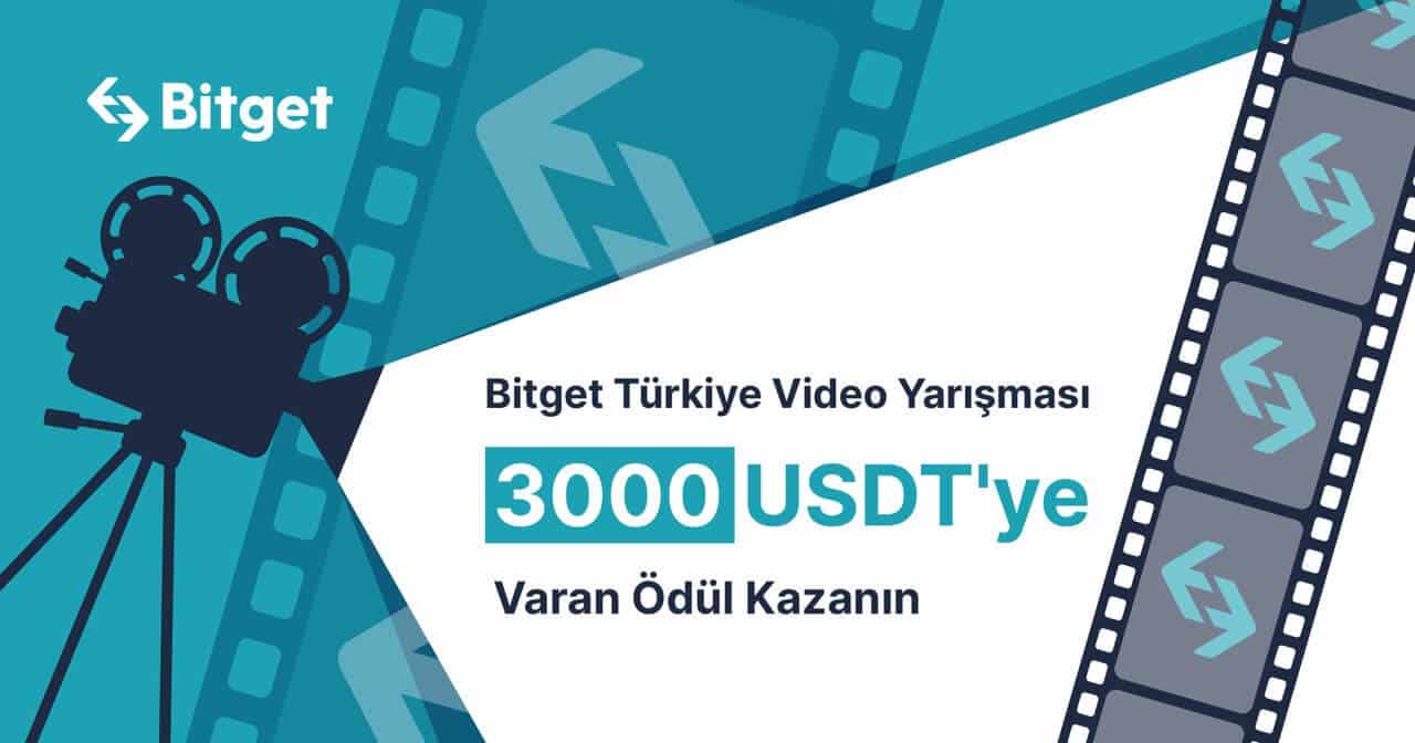 Bitget Türkiye, video yarışmasıyla binlerce dolar dağıtıyor!