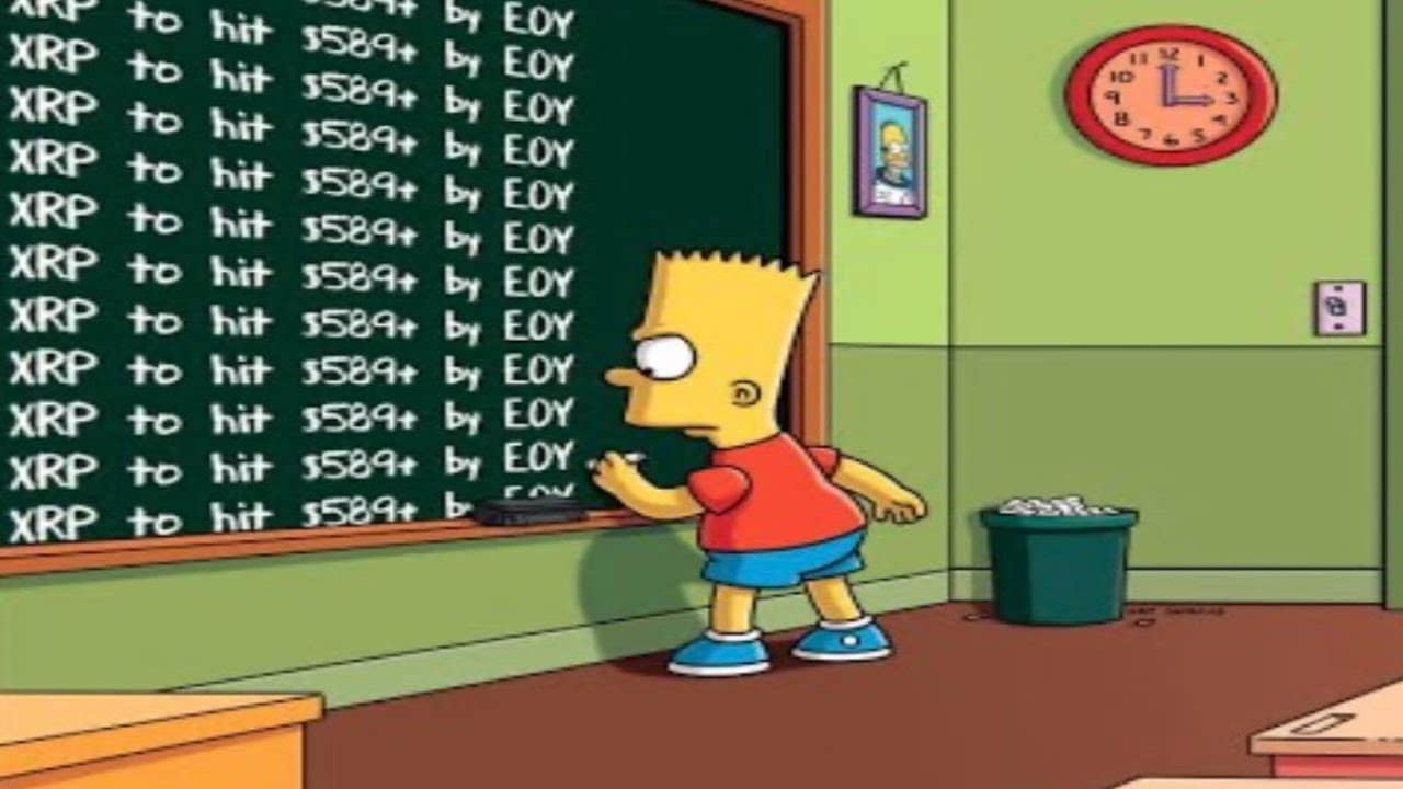 Fenomen çizgi film Simpsonlar’ın XRP fiyat tahmini gerçekleşebilir