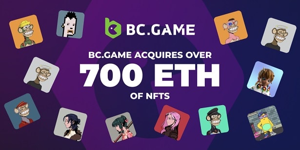 BC.Game, Metaverse ve İGaming alanına 700 ETH Yatırım Yaptı