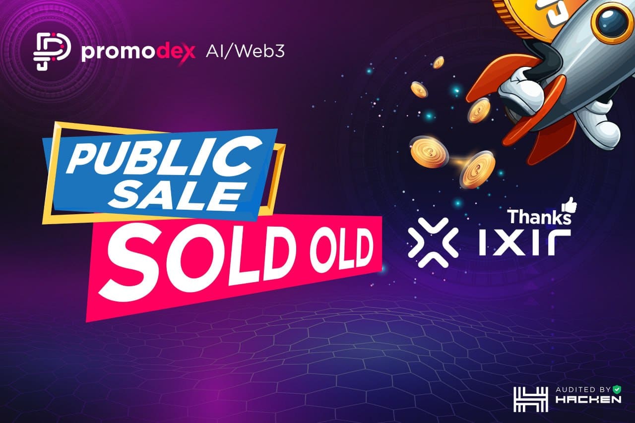 Promodex Halk Satışı IxirPad’de dakikalar içinde bitti